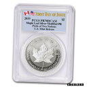 yɔi/iۏ؏tz AeB[NRC RC   [] 2019 1 oz Silver Maple Leaf Modified Proof PR-70 PCGS (First Day) - SKU#196207