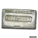 【極美品/品質保証書付】 アンティークコイン 銀貨 100 oz Silver Bar - Engelhard (Poured) - SKU 75964 送料無料 sof-wr-3841-371