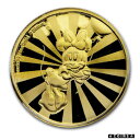 2019 ニウエ 1/4 オンス プルーフ ゴールド $25 ディズニ...(3)