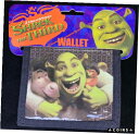 新品 DreamWorks-Disney-Shrek The Third with Donkey, Puss and Boots 二つ折り財布New Dream...