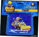 新品 Bob The Builder ブルー二つ折り財布New Bob The Builder Blue Bifold Wallet