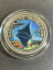1999 パラオ共和国 $5 シルバーカラーコイン 海洋生物保護スティングレイ1999 Republic of Palau $5 Silver Colorized Coin Marine Life Protection Stingray 70,000円