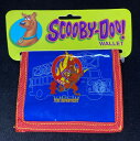 新品 スクービードゥー ファイアーマン/トラック ブルー 二つ折り財布 - カートゥーン ネットワークNew Scooby-Doo Fireman/ Truck...