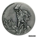  アンティークコイン コイン 金貨 銀貨  2015 Biblical Series Ten Commandments 2 oz Silver Antiqued Coin With OMP & COA