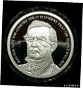 【極美品/品質保証書付】 アンティークコイン コイン 金貨 銀貨 送料無料 1oz Millard Fillmore Proof Presidents 13 Silver Shield Group POTUS In Hand