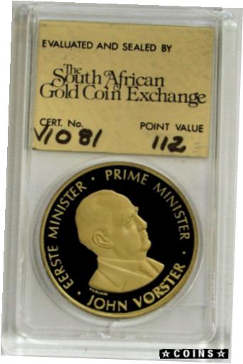ץʡɥ꥽㤨֡ڶ/ʼݾڽա ƥ  1978 GOLD SOUTH AFRICA PROOF 1oz 30th ANNIV NATIONAL PARTY EXCHANGE 112 pts COIN [̵] #gcf-wr-3859-305פβǤʤ766,500ߤˤʤޤ