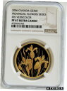  アンティークコイン 金貨 2006 GOLD CANADA $350 IRIS VERICOLOR PROVINCIAL FLOWER 38 GRAM NGC PROOF 67 UC  #got-wr-3859-308