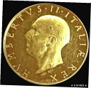  アンティークコイン コイン 金貨 銀貨  1946 GOLD ITALY PROOF LAST KING UMBERTO II 16.9 GRAM INSTITUTIONAL REFERENDUM