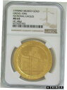 1970 MO ゴールド メキシコ 50 ペソ 300 ミント グローブ 1096 ナショナル イーグルス NGC MS 641970 MO GOLD MEXI...
