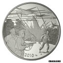  アンティークコイン コイン 金貨 銀貨  France 2010 10 Euro Les Aventures de Blake et Mortimer 22.20g Silver Proof Coin