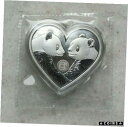 中国2019バレンタインデーハートラブパンダ25g銀メダルChina 2019 Valentine's Day Heart Love Panda 25g Silver Medal
