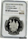 2004 プラチナ ショーニー ネイション 300 ミント プルーフ $1000 NGC PF 69 ウルトラ カメオ2004 PLATINUM SHAWNEE...