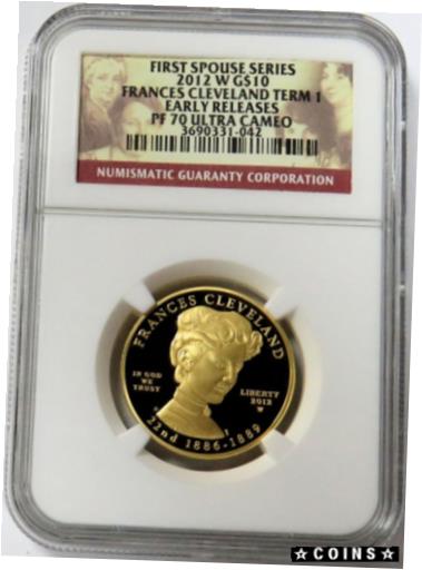 2012 W  $10 ե󥷥 ꡼֥ 3158 ¤ 1 ۶ԥ NGC PF 70 UC ER2012 W...