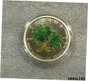 カナダ $5 2002 1オンス カラー シルバー メープル リーフ カプセル付き ~~ 素晴らしい状態Canada $5 2002 1oz Colored Silver Maple Leaf w/ Capsule ~~ Excellent Condition(3)