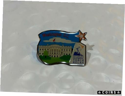 ڶ/ʼݾڽա ƥ    [̵] Salt Lake City 2002 Olympic Torch Relay Pin ~~ Washington DC ~~