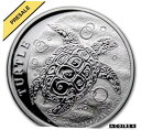 2021 - ニウエ タイマイ 1 オンス 0.999 純銀 BU コイン **プレセール**2021 - NIUE Hawksbill Turtle 1 oz...