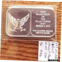 yɔi/iۏ؏tz AeB[NRC RC   [] 1974 1ST INGOT SERIES A - 1 oz .999 Silver Art Bar -VALLY FORGE MINT MB6