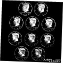  アンティークコイン コイン 金貨 銀貨  1990 - 1999 Clad Proof Kennedy Half Dollar From U.S. Proof Set 10 Coins