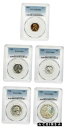 【極美品/品質保証書付】 アンティークコイン コイン 金貨 銀貨 [送料無料] 1940 Proof Set PCGS Proof 63-66 (5 Coins)
