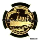 ロシア 1996 プルーフ 金貨 50 ルーブル 船舶巡洋艦 ヴァリヤーグ 1904 NGC PF69 レアRussia 1996 Proof Gold Coi...