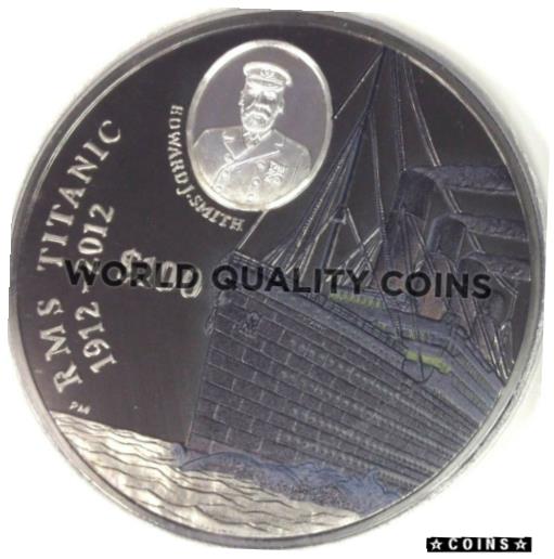 【極美品/品質保証書付】 アンティークコイン 銀貨 Rare British Virgin Islands 2012 Large 1 kilo Silver Coin Titanic 1912-2012 [送料無料] #scf-wr-4089-177