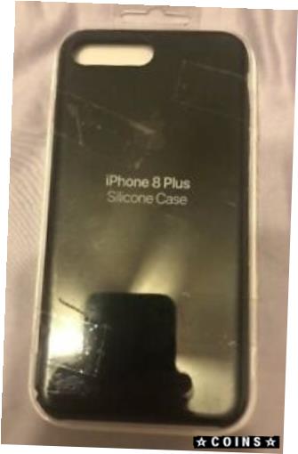 【極美品/品質保証書付】 アンティークコイン コイン 金貨 銀貨 [送料無料] Genuine Apple iPhone 7 Plus 8 Plus Silicone Case Black MQGW2ZM/A 7+ 8+