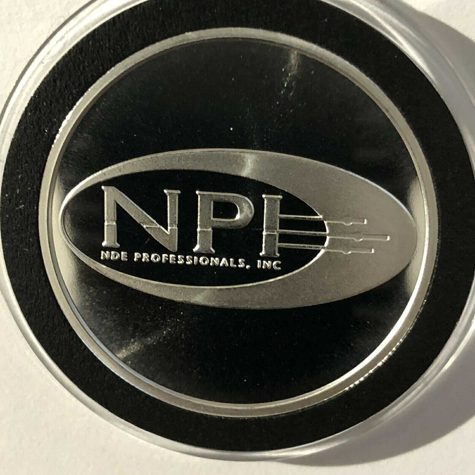 ڶ/ʼݾڽա ƥ    [̵] NPI NDE Professionals, Inc Round Proof Coin 1 Troy Oz .999 Fine Silver Medal 999