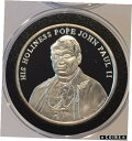  アンティークコイン コイン 金貨 銀貨  His Holiness Pope John Paul II Proof Coin 1 Troy Oz .999 Fine Silver Round RARE