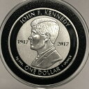 yɔi/iۏ؏tz AeB[NRC RC   [] John F Kennedy British Virgin Island Coin 1 Troy Oz .999 Fine Silver Round Medal