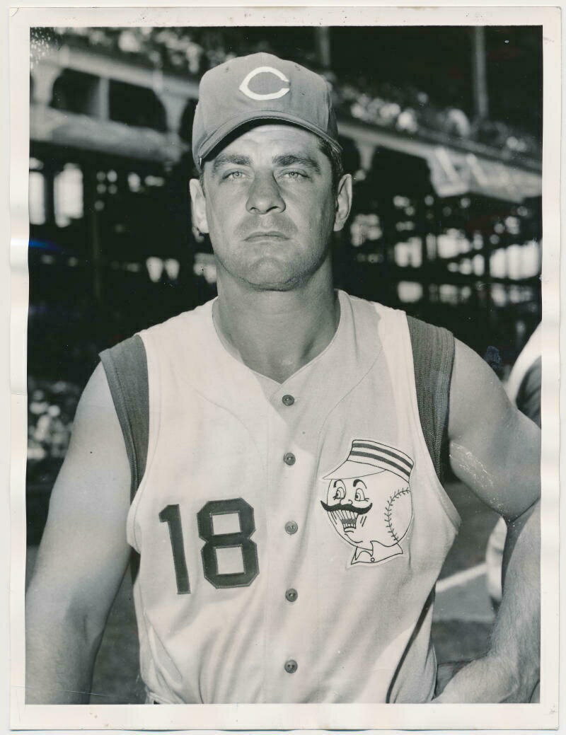 ڶ/ʼݾڽա ƥ    [̵] 1957 Ted Kluszewski Original Photo. PSA Type 1. International News