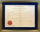 【極美品/品質保証書付】 アンティークコイン コイン 金貨 銀貨 [送料無料] Theodore Roosevelt Signed Document, 1903 Presidential Appointment. JSA