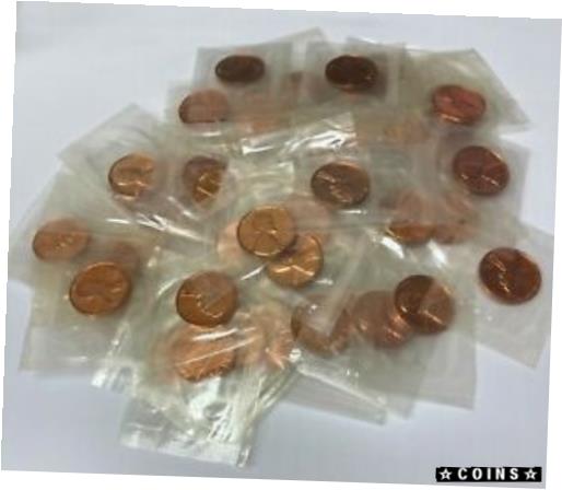 【極美品/品質保証書付】 アンティークコイン コイン 金貨 銀貨 [送料無料] 1964 Lincoln Penny Gem Proof 20 coins in US Mint Cellophane
