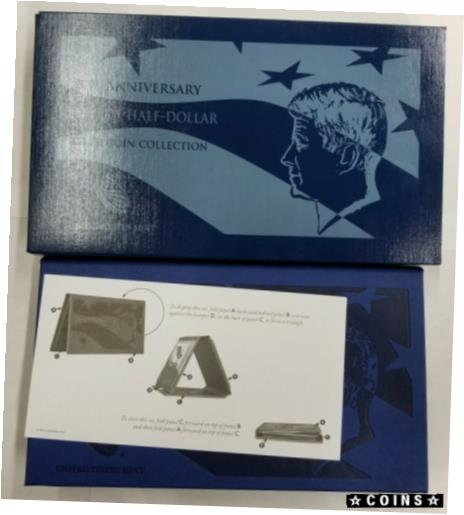 ڶ/ʼݾڽա ƥ    [̵] 2014 JOHN F. KENNEDY 4 COIN SET COMMEMORATIVE BOX, OGP, CAP &COA - NO COINS