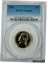  アンティークコイン コイン 金貨 銀貨  1963 Proof Jefferson Nickel PCGS Sample