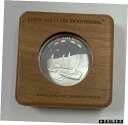  アンティークコイン コイン 金貨 銀貨  Lewis and Clark Bicentennial 1oz Silver Proof Coin W/ Cap & Wood Box