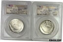  アンティークコイン コイン 金貨 銀貨  2014-D Baseball Hall of Fame F/S First Pitch Baltimore PCGS MS69 & MS70 2 Coins