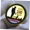 軍事 WW1 第一次世界大戦終結 100 周年平和記念コイン ゴールドMilitary WW1 WORLD WAR ONE ENDS 100th ANNIVERSARY PEACE Commemorative Coin gold