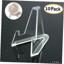 【極美品/品質保証書付】 アンティークコイン コイン 金貨 銀貨 [送料無料] 10 Clear Acrylic Display Stand Easel Holder for 30-50mm Coins Badge Cards Watch