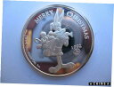 1 オンス ピュア シルバー レア # 28 バグズ バニー 1992 限定版 クリスマス コイン + ゴールド1-OZ.PURE SILVER RARE # 28 BUGS BUNNY 1992 LIMITED EDITION CHRISTMAS COIN+GOLD