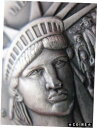 yɔi/iۏ؏tz AeB[NRC RC   [] 1.OZ. LONGINES SILVER 1886 NEW YORK STATUE OF LIBERTY 3D HIGH RELIEF COIN + GOLD