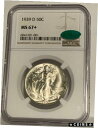 1939-D ウォーキング リバティ ハーフダラー 50C - NGC CAC MS67+ プラス - $5,300 相当!1939-D Walking Lib...