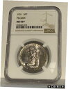 1921 年ピルグリム 300 周年記念シルバー ハーフダラー MS 66+ NGC1921 Pilgrim Tercentenary Commemorativ...