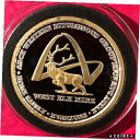 【極美品/品質保証書付】 アンティークコイン コイン 金貨 銀貨 送料無料 West Elk Mine 24k Gold Gilded Proof Coin 1 Troy oz .999 Fine Silver Round Medal