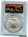 yɔi/iۏ؏tz AeB[NRC RC   [] 2003 $1 American Silver Eagle Dollar PCGS MS70 Thomas Cleveland Arrows
