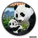 中国 - 10 元 2019 - パンダ - 30 グラムファルベのシルバーSTChina - 10 Yuan 2019 - Panda - 30 gr. Silber ST in Farbe(3)