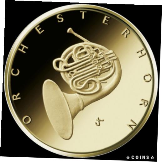  アンティークコイン コイン 金貨 銀貨  Deutschland - 50 Euro 2020 - Orchesterhorn (3.) - Buchstabe F - 1/4 Oz Gold ST