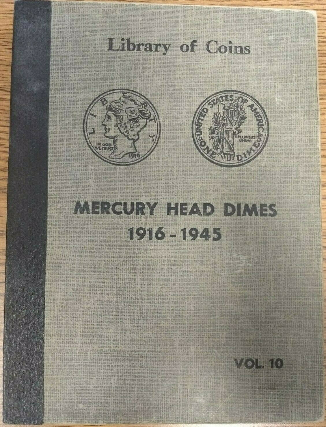 ڶ/ʼݾڽա ƥ    [̵] Library of Coins Mercury Dime album, Lightly Used, Volume 10*