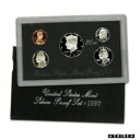 1997-S 米国造幣局 シルバー プルーフ セット ジェム コイン ボックス & COA付き 送料無料1997-S US Mint SILVER Proof ...