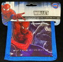 新品 マーベル スパイダーマン 3 ブルー 二つ折り財布New Marvel Spider-man 3 Blue Bifold Wallet