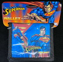 新品 DC スーパーマン ブルー 二つ折り財布New DC Superman Blue Bifold Wallet